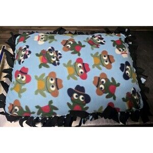 Handmade Dog Bed Frogs